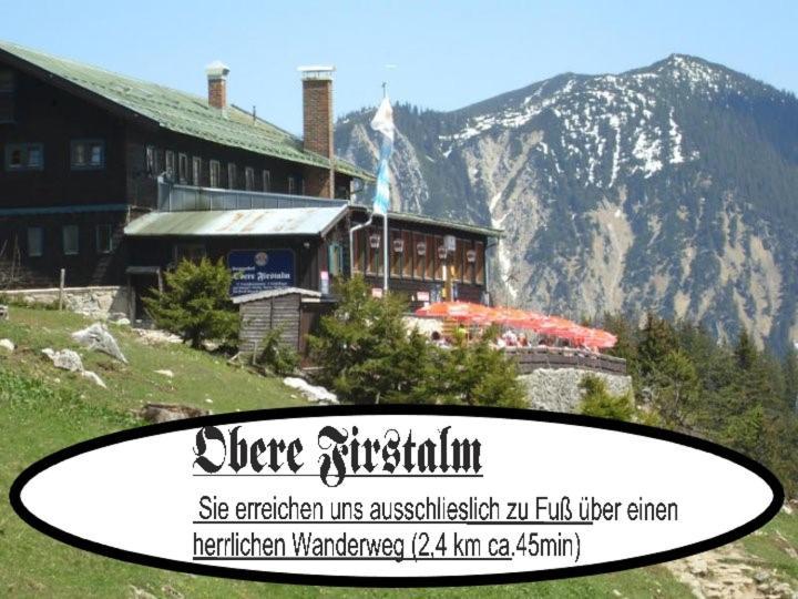 Berggasthof Obere Firstalm Schliersee Exterior foto